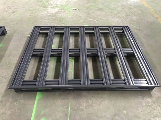 4 il modo Access 1250*1150mm ha galvanizzato il pallet d'acciaio resistente