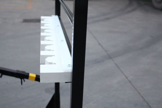 Pallet d'acciaio di trasporto di 4 modi della metropolitana quadrata nera dell'entrata