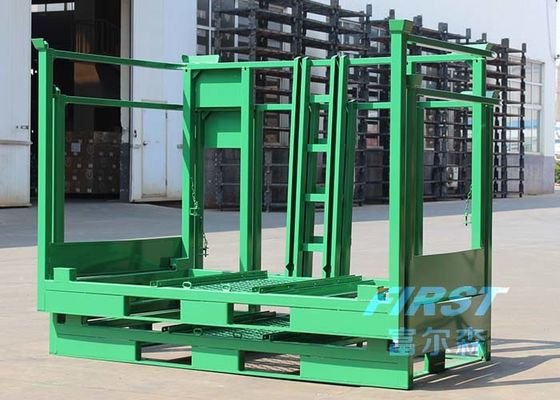 Gabbie d'acciaio pieghevoli del pallet Q235