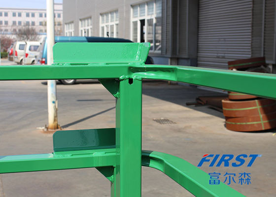 La polvere verde ha ricoperto 1.5M Depth 60" pallet d'acciaio accatastabili