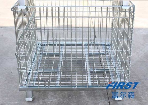 Trasporto 5/1 di filo zincato Mesh Box Pallet di Stackability RAL