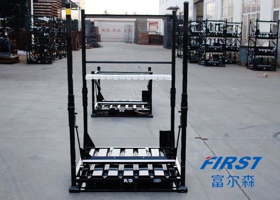 4 strati che impilano il contenitore di pallet del metallo