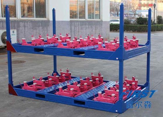 RAL ha galvanizzato i pallet d'acciaio accatastabili di volume d'affari del motore di automobile di logistica