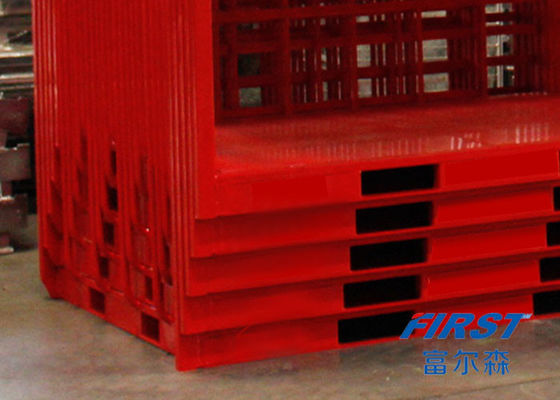 Lo zinco ha placcato il pallet d'acciaio della gomma della guida del carrello elevatore di altezza di 1250mm