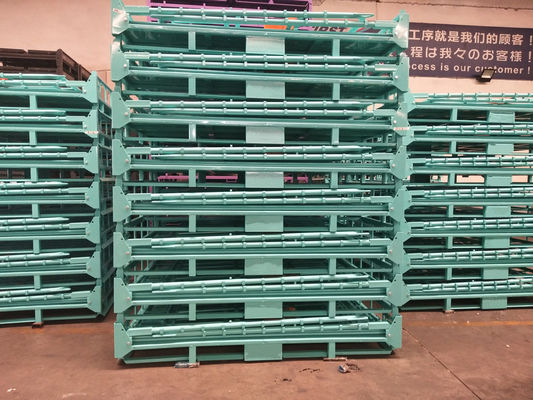 Gabbie del pallet del metallo del cavo della maglia 6.0mm di Access 50*100mm della forcella