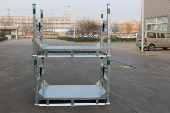 pallet d'acciaio accatastabile di trasporto di altezza 1000KGS di 1540mm