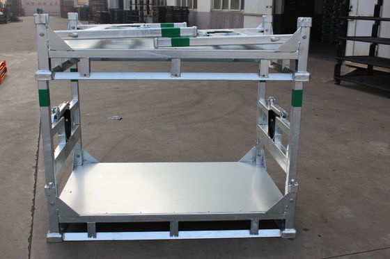pallet d'acciaio accatastabile di trasporto di altezza 1000KGS di 1540mm