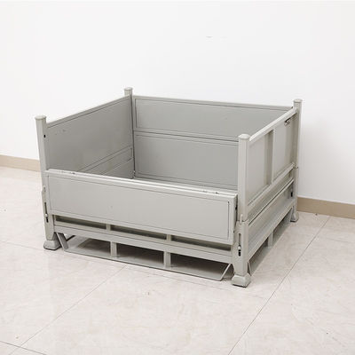 I modi di iso 4 estasiano il colore di RAL hanno galvanizzato le gabbie del pallet del metallo