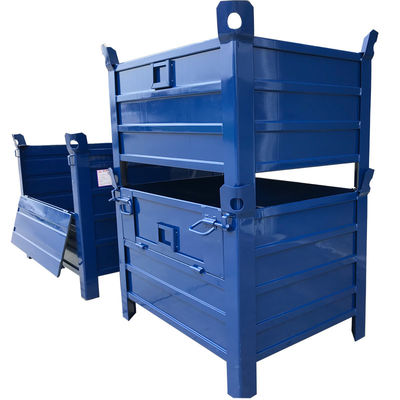 Gabbie d'acciaio del pallet di capacità 1.0mm del trasporto 150KGS di logistica
