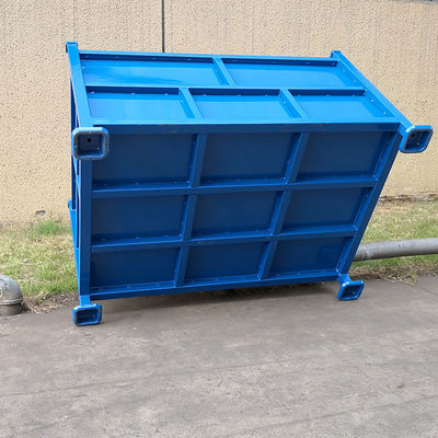 Gabbie d'acciaio del pallet di capacità 1.0mm del trasporto 150KGS di logistica