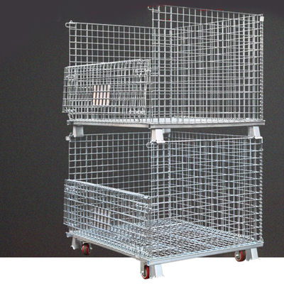 La polvere del CE RAL ha ricoperto il cavo Mesh Container di piegatura 1000KG