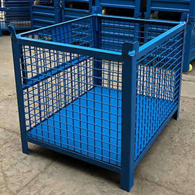 Gabbia industriale del pallet del metallo in magazzino