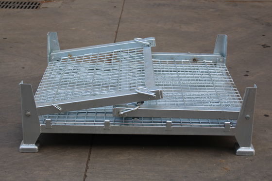 La polvere del CE RAL ha ricoperto il cavo Mesh Container di piegatura 1000KG