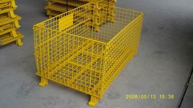 Gabbia pieghevole d'acciaio del metallo Q235 della guida del carrello elevatore di logistica dello SGS